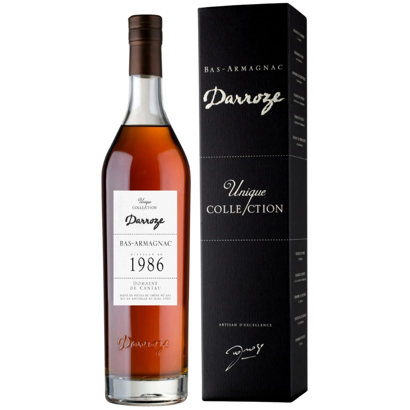 Armagnac Darroze 1986 Domaine de Cantau 70cl 49,50%vol