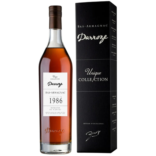 Armagnac Darroze Collection Unique 1986 Domaine de Cantau