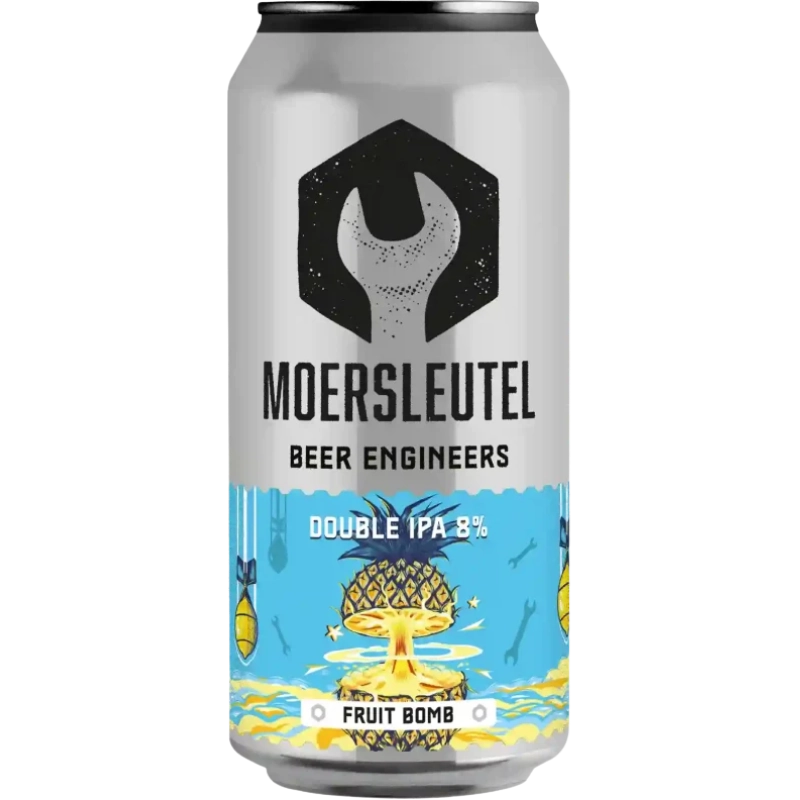 Bière Double IPA Fruit Bomb, Moersleutel 44cl