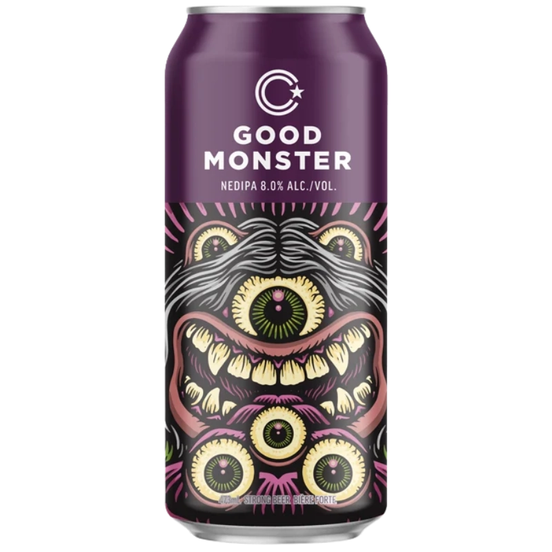 Bière Double NEIPA Good Monster, Collective Arts 47cl