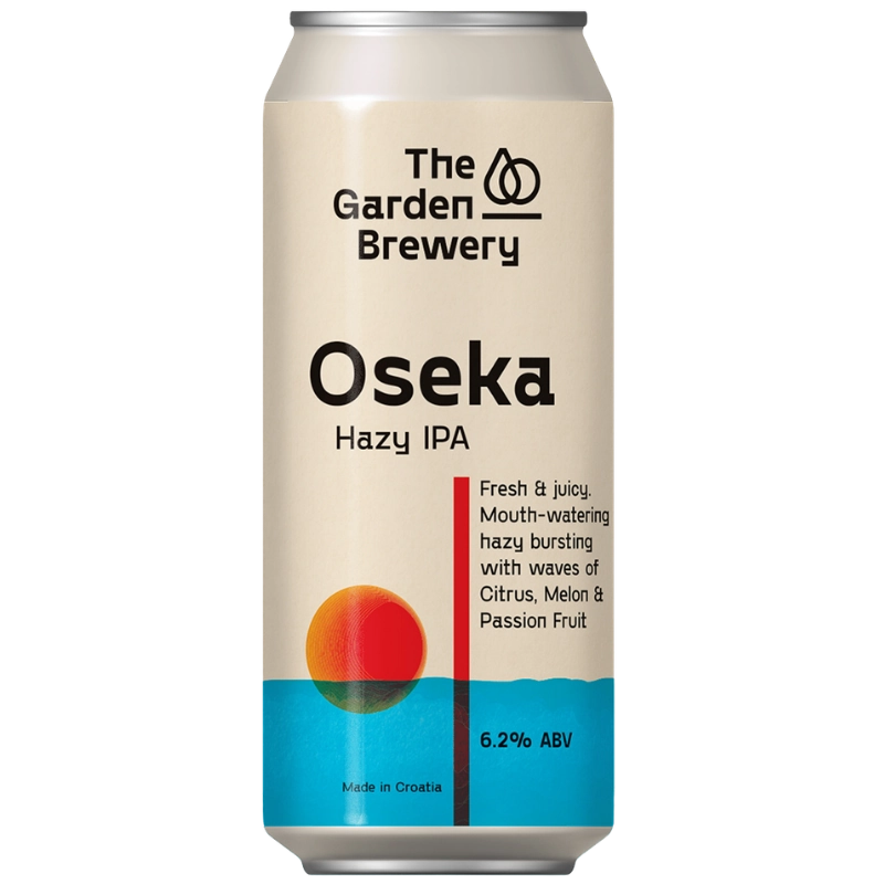 Bière Hazy IPA Oseka, The Garden Brewery 44cl