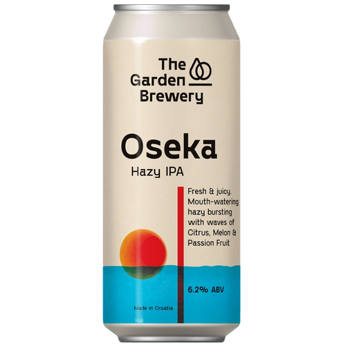 Bière Hazy IPA - Oseka, The Garden Brewery