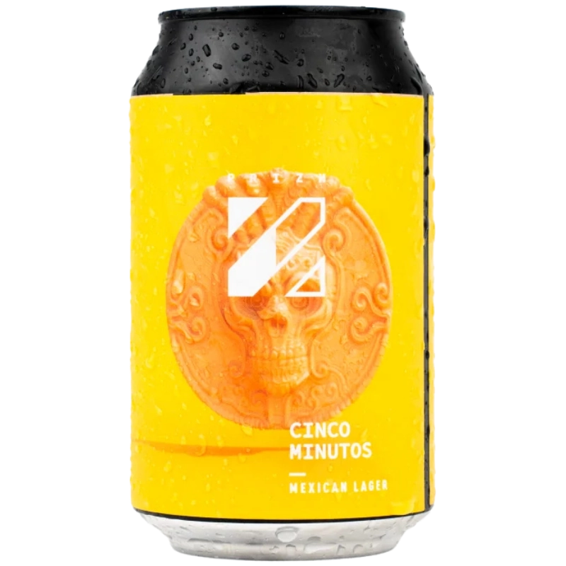 Bière Mexican Lager Cinco Minutos Prizm 33cl