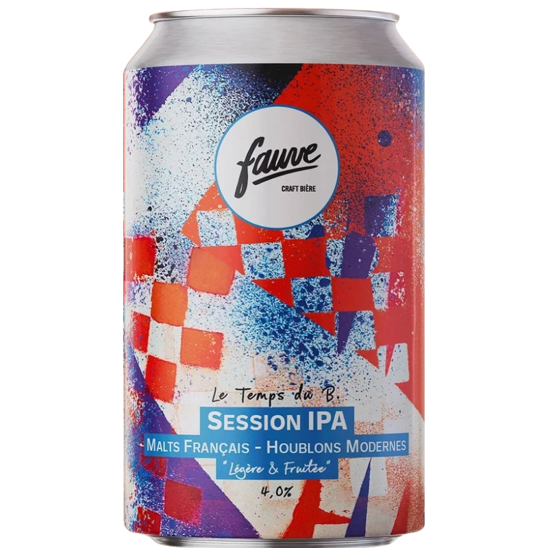 Bière Session IPA - Le Temps du Bonheur, Fauve 33cl