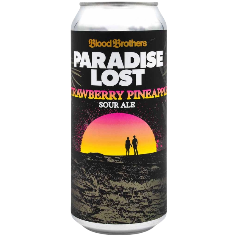 Bière Sour ale Paradise Lost Blood Brothers Strawberry Pineapple 44cl
