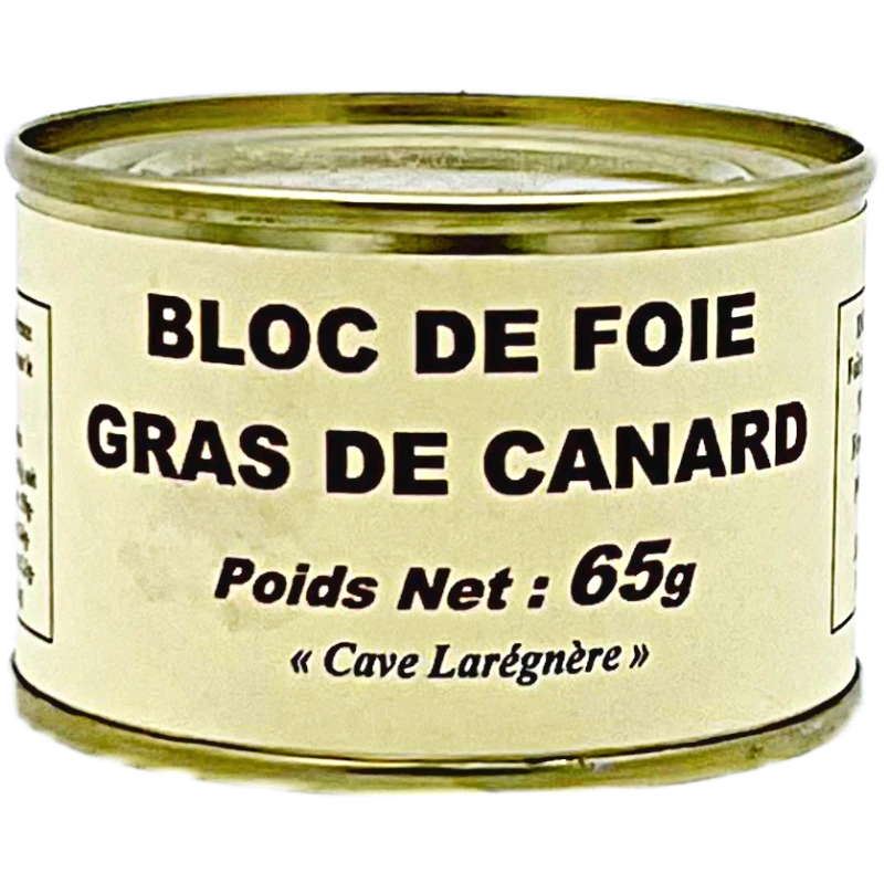 Bloc de Foie Gras Sélection de la Cave Larégnère 65gr