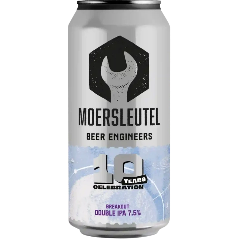 Bière Double IPA - Breakout 10 Years Celebration, Moersleutel 44cl