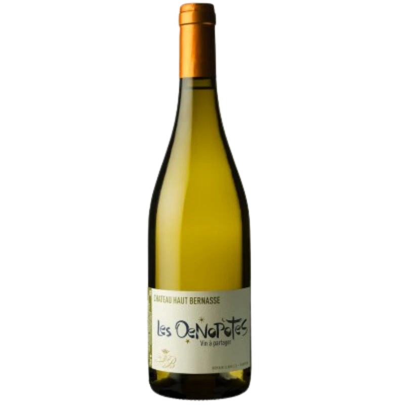 Image d'une bouteille château haut bernasse oenopotes blancs sec