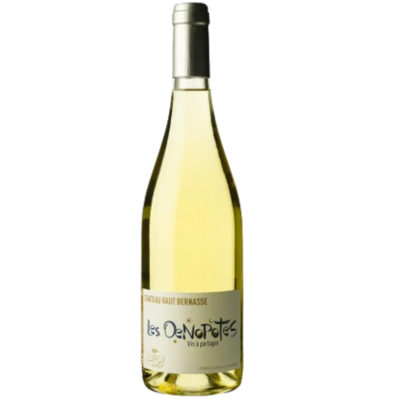 Image d'une bouteille de château haut bernasse les oenopotes blanc moelleux