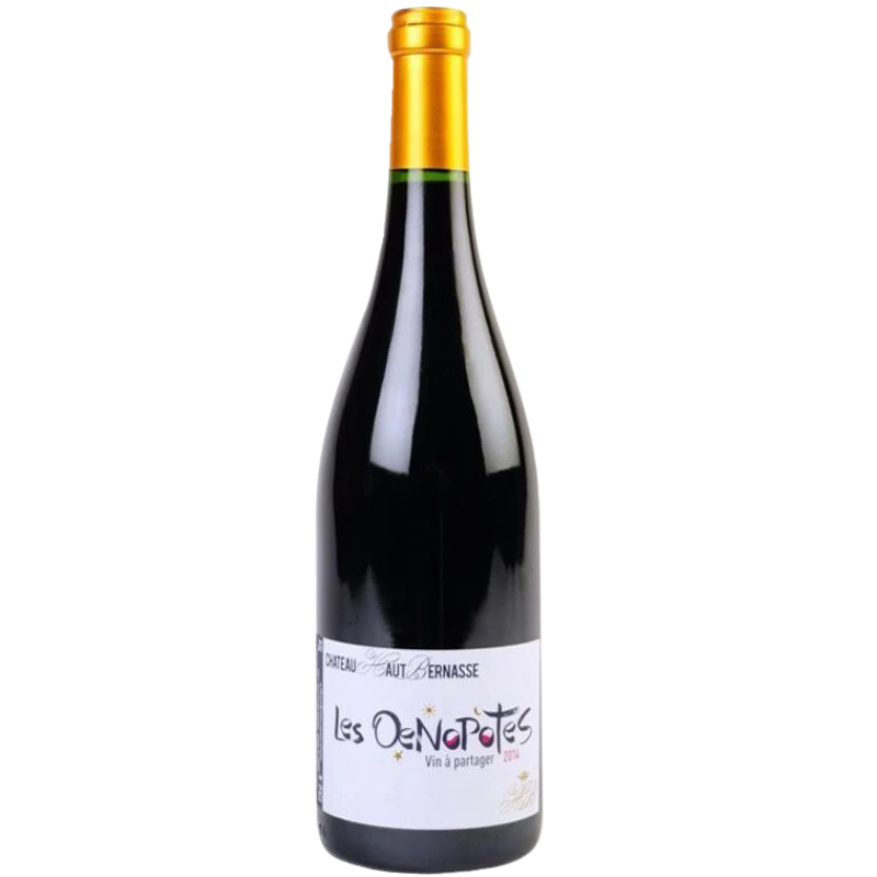 Image bouteille de vin rouge oenopotes château haut bernasse