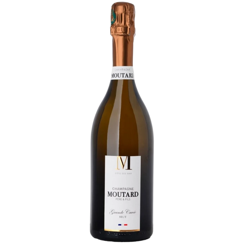 Bouteille de Champagne de la Maison Moutard Brut Grande Cuvée 75cl