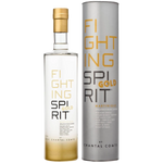 Bouteille avec son coffret de Rhum Blanc Agricole Martiniquais de chez Chantal Comte cuvée Fighting Spirit Gold 70cl
