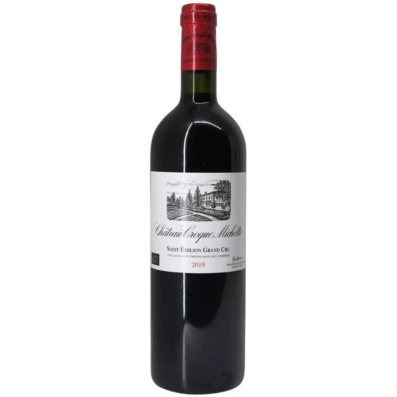 Bouteille du Château Croque Michotte en Saint-Émilion Grand Cru 75cl