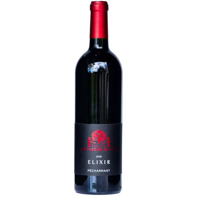 Bouteille du Château Les Farcies du Pech cuvée Elixir en 75cl