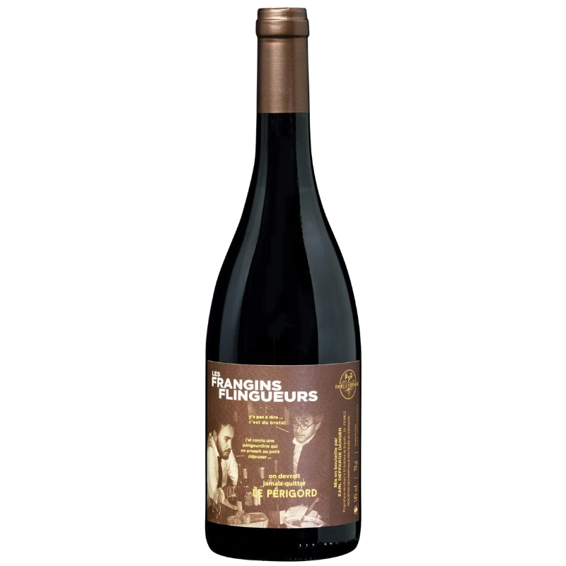 Château Moulin Caresse Cuvée Les Frangins Flingueurs Vin du Pays du Périgord Rouge 75cl