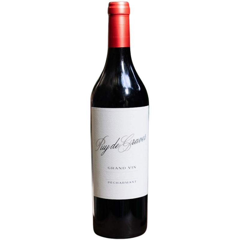 Vin rouge Pécharmant château Mondazur cuvée Puy de Graves