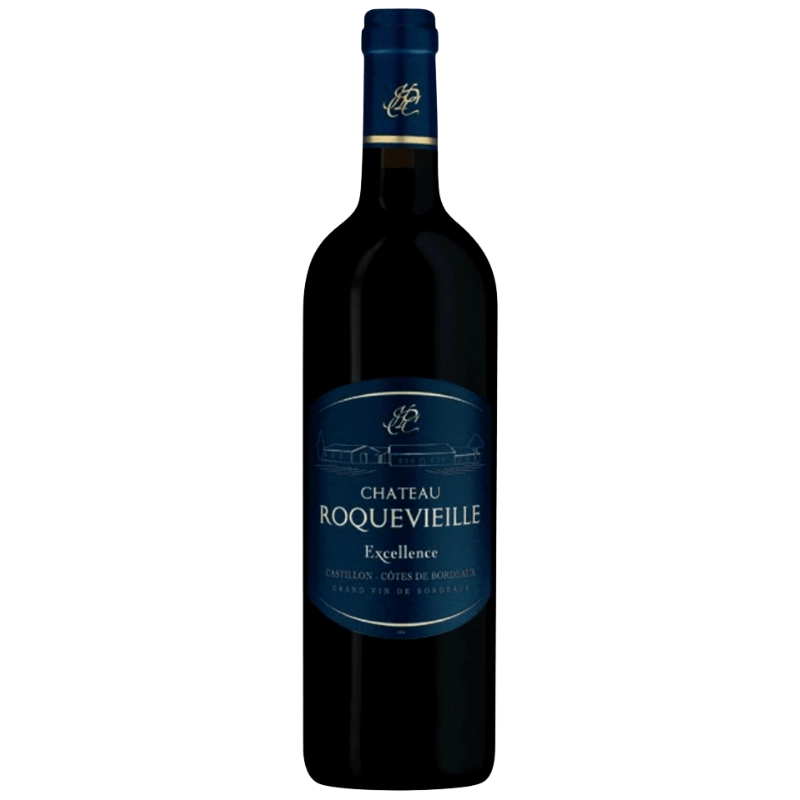 Vin rouge Castillon cotes de bordeaux château roque vieille cuvée excellence