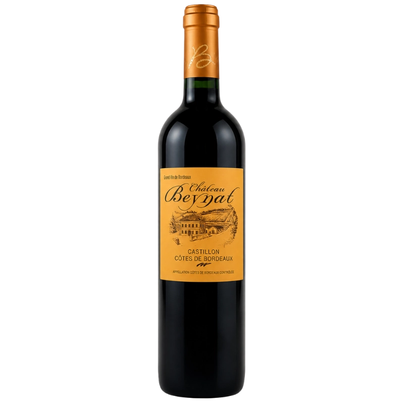 Bouteille de Château Beynat Cuvée Domaine Castillon Côtes de Bordeaux 75cl