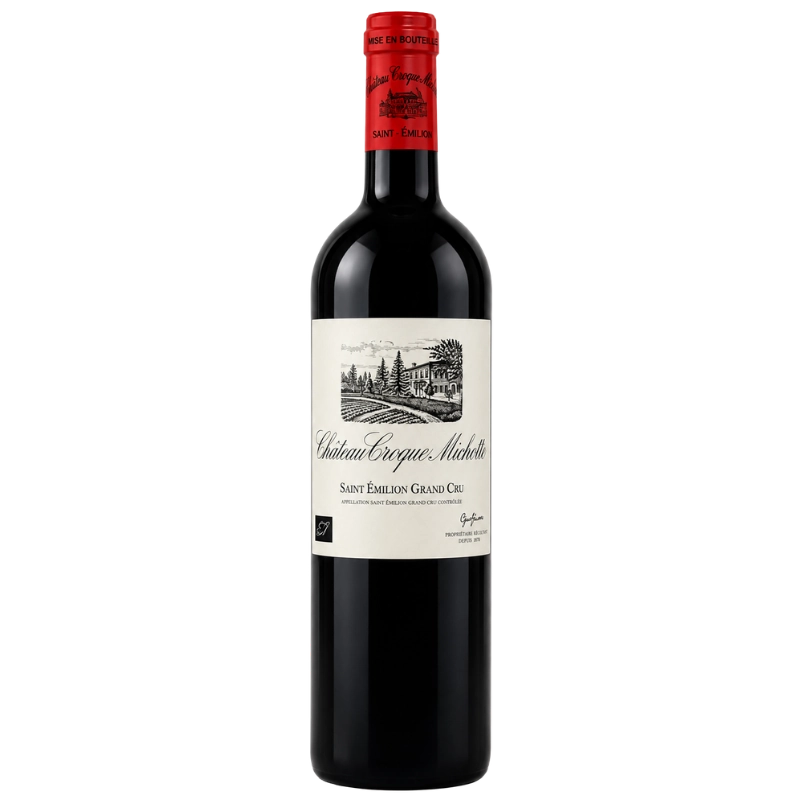 Bouteille du Château Croque Michotte en Saint-Émilion Grand Cru 75cl