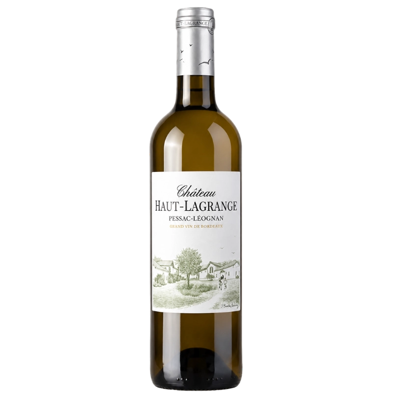 Bouteille du Château Haut-Lagrange blanc, Pessac-Léognan