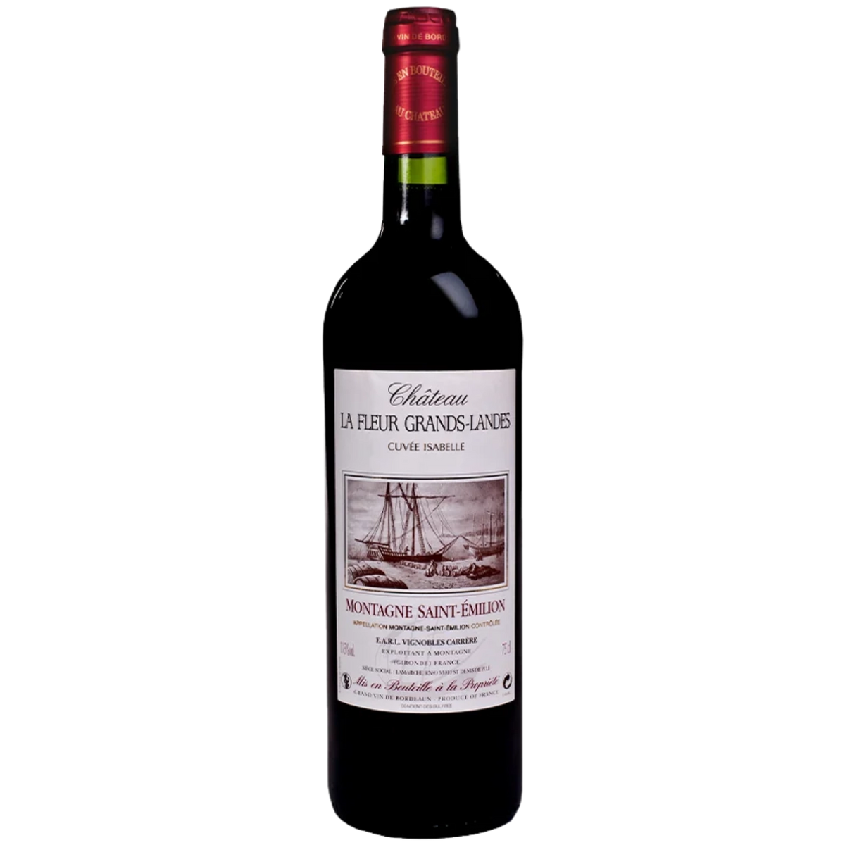 Château La Fleur Grands Landes Cuvée Isabelle Montagne saint-émilion 2022 75 cl