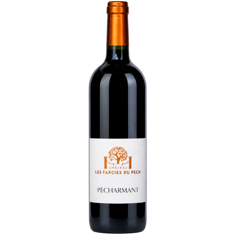 Bouteille du Château Les Farcies du Pech en Pécharmant, 75 cl