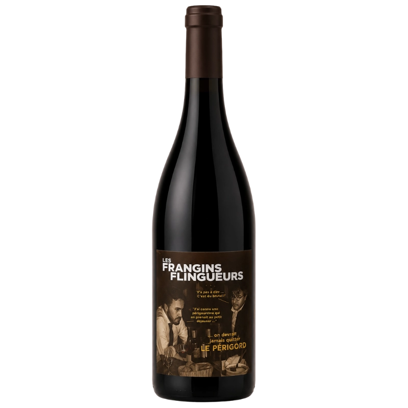 Château Moulin Caresse Cuvée Les Frangins Flingueurs Vin du Pays du Périgord Rouge 75cl