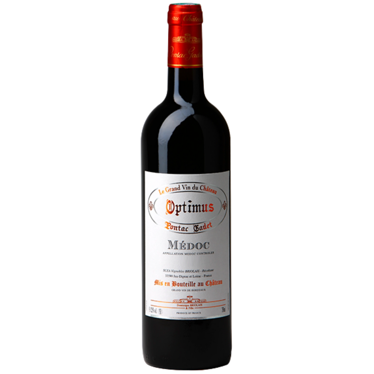 Château Pontac-Gadet Optimus Médoc 2020 75 cl