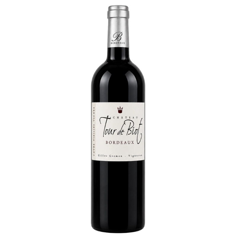 Chateau Tour de Biot cuvée Vieilles Vignes Bordeaux Rouge 75l