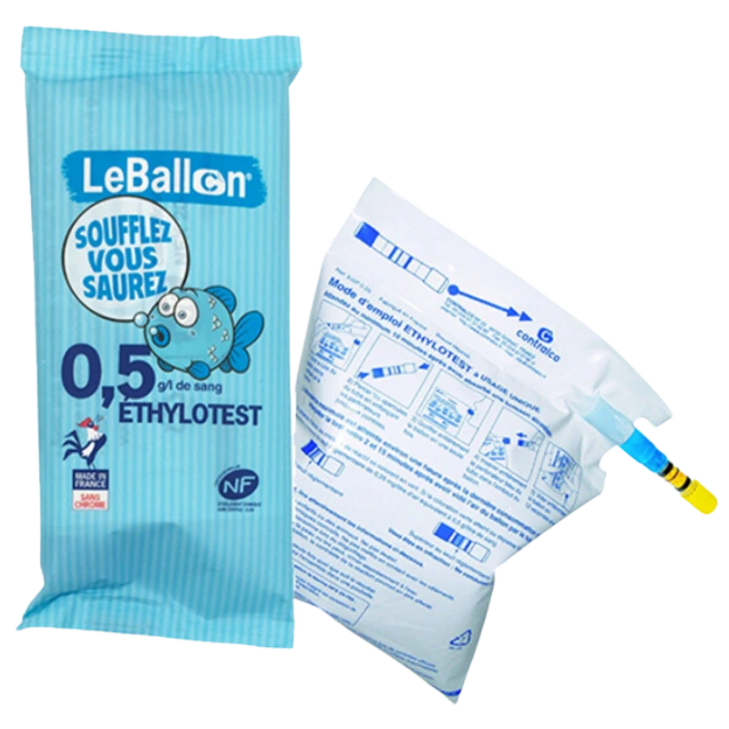 Ethylotest 0,5 gl de sang
