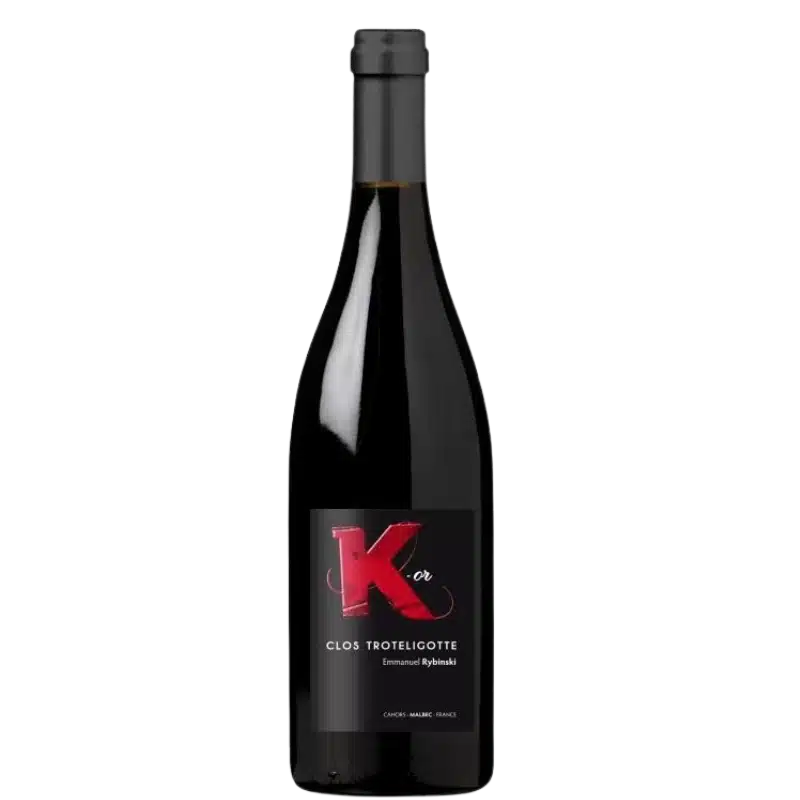 Clos troteligotte K'or Vin de Cahors Vin nature