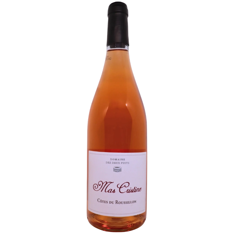 Côtes du Roussillon Domaine des Deux Puits Mas Cristine Rosé 75cl Vin