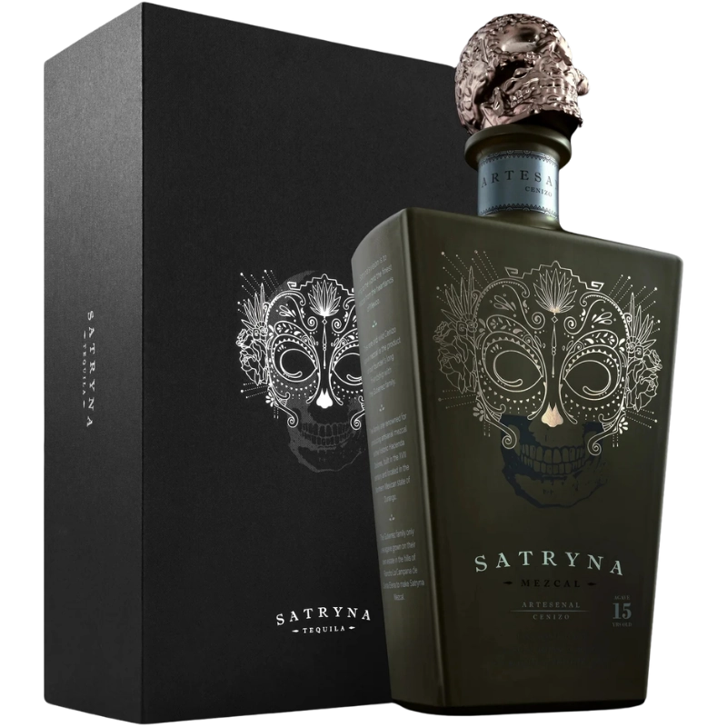 Mezcal Satryna Artesanal Cenizo 70cl 15 ans 