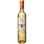 Bouteille de vin blanc liquoreux de l'appellation Monbazillac du château Les Hauts de Caillevel cuvée Grains de Folie