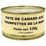 Boite de Pâté de Canard aux Trompettes de la Mort Sélectionné par la Cave Larégnère 130gr