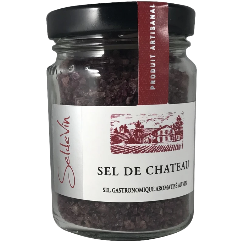 Sel de Château en petit bocal verre de 90 gr