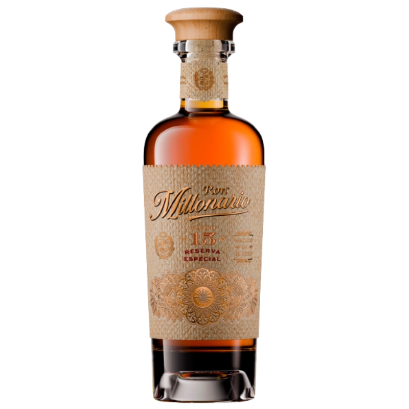 Bouteille de rhum Millonario 15 ans du Pérou, 70 cl