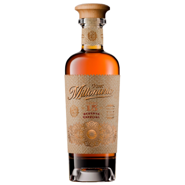 Bouteille de rhum Millonario 15 ans du Pérou, 70 cl