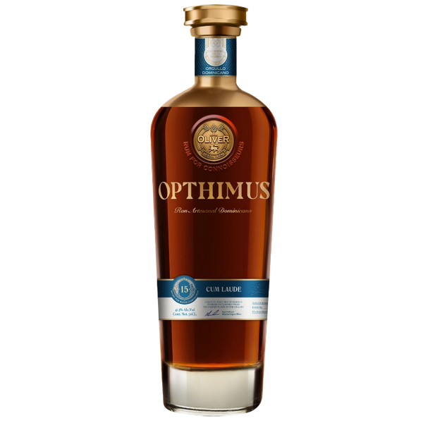 Bouteille de rhum vieux Opthimus 15 ans, République dominicaine, 70 cl