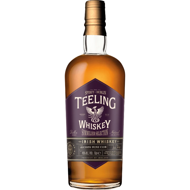 Bouteille de Teeling Cuvée Sommelier Selection vieilli en Fût de Recioto 70cl