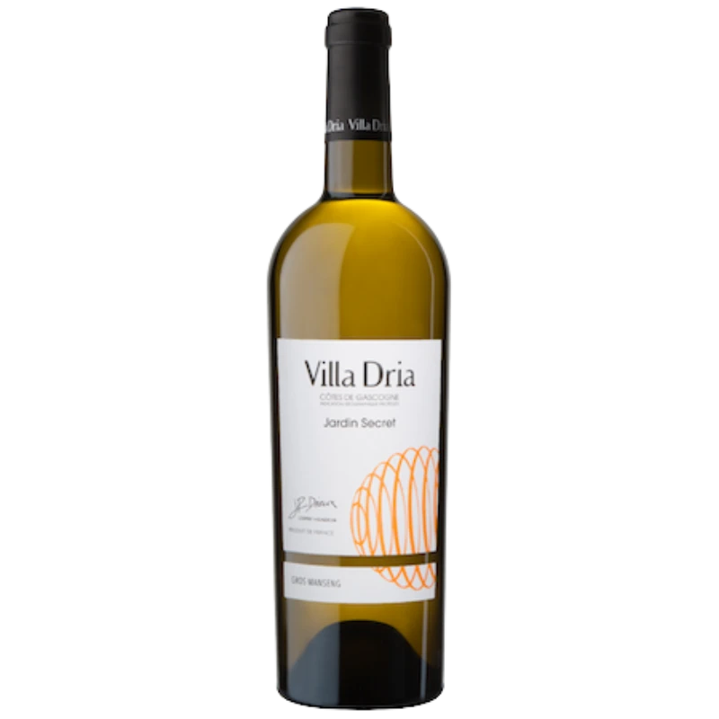 Bouteille de Villa Dria Cuvée Jardin Secret en Côtes de Gascogne 75cl