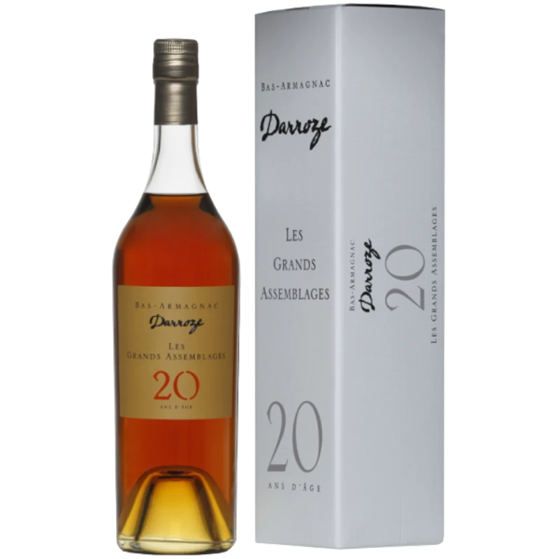 Bouteille d'Armagnac Darroze 20 ans
