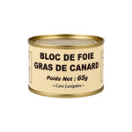 Bloc de Foie Gras de Canard 65g