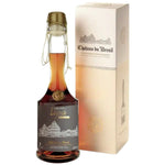 Bouteille de calvados Château du Breuil Légende