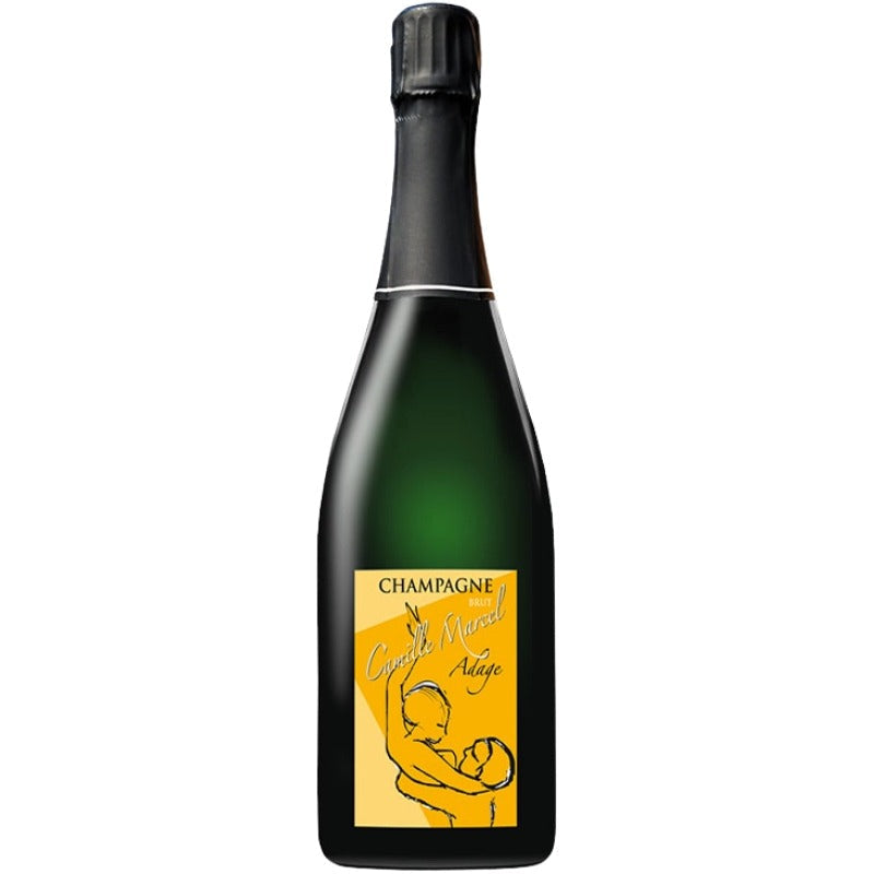 Bouteille de champagne Camille Marcel cuvée Adage