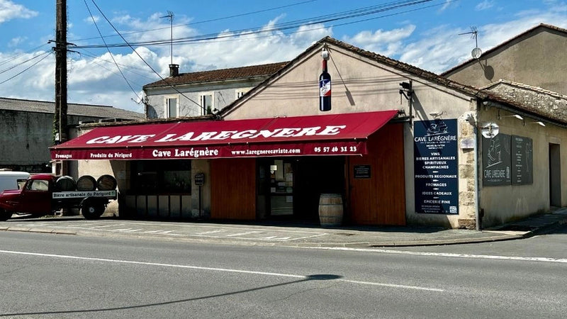 Facade de la Cave Larégnère de Sainte Foy la Grande