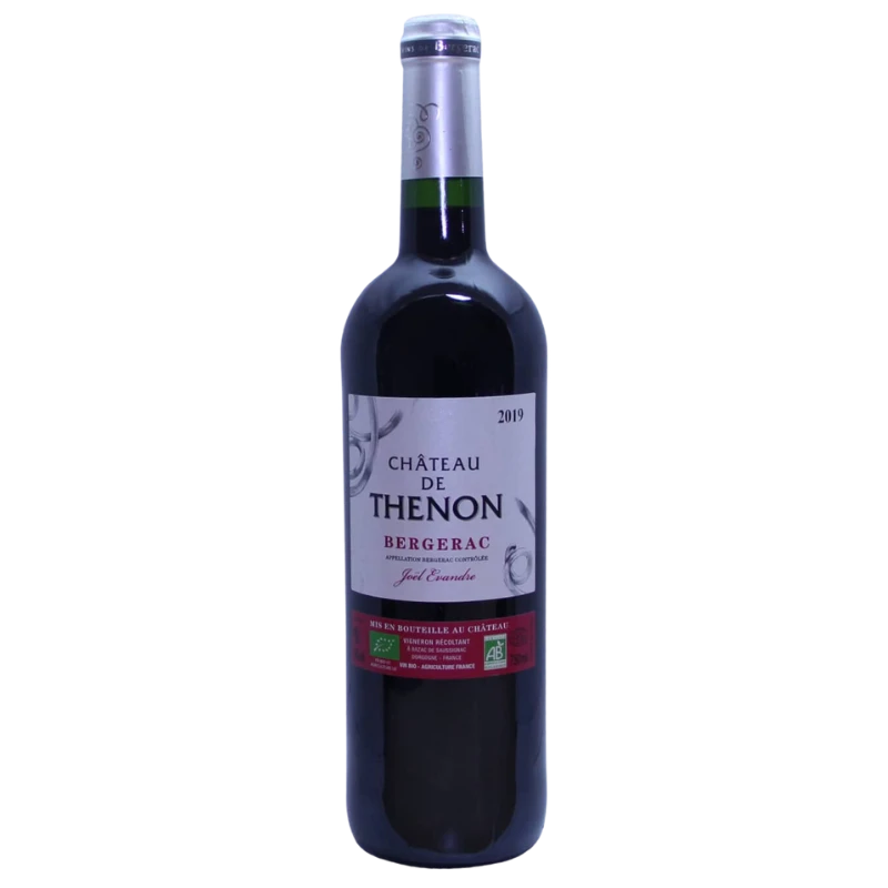chateau de thenon vin 75cl rouge bergerac 