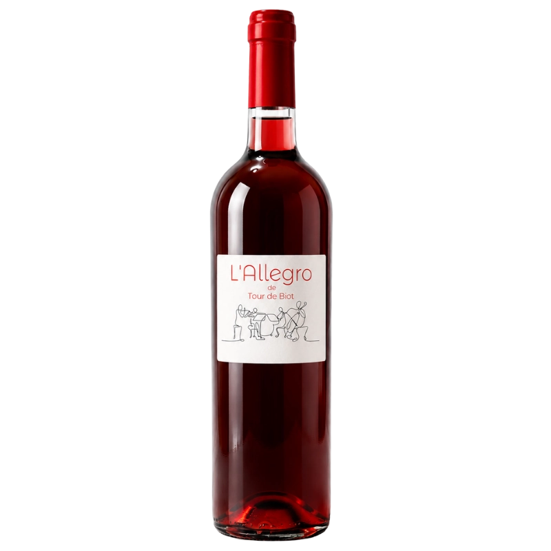 Bordeaux L'allegro de Tour de Biot Clairet rosé 75 cl