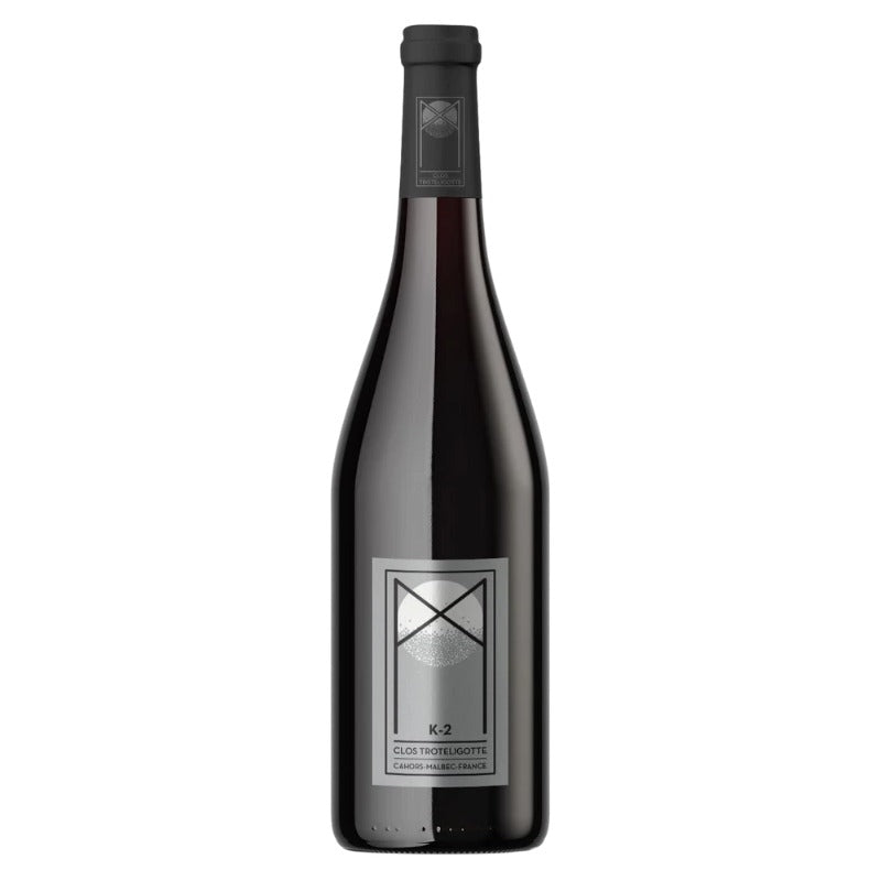 Bouteille du Clos Troteligotte cuvée K-2, Cahors