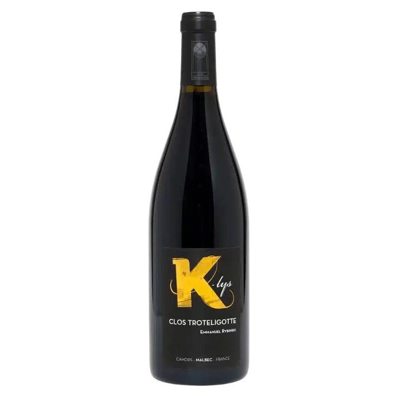 Bouteille du Clos Troteligotte cuvée K-Lys, Cahors